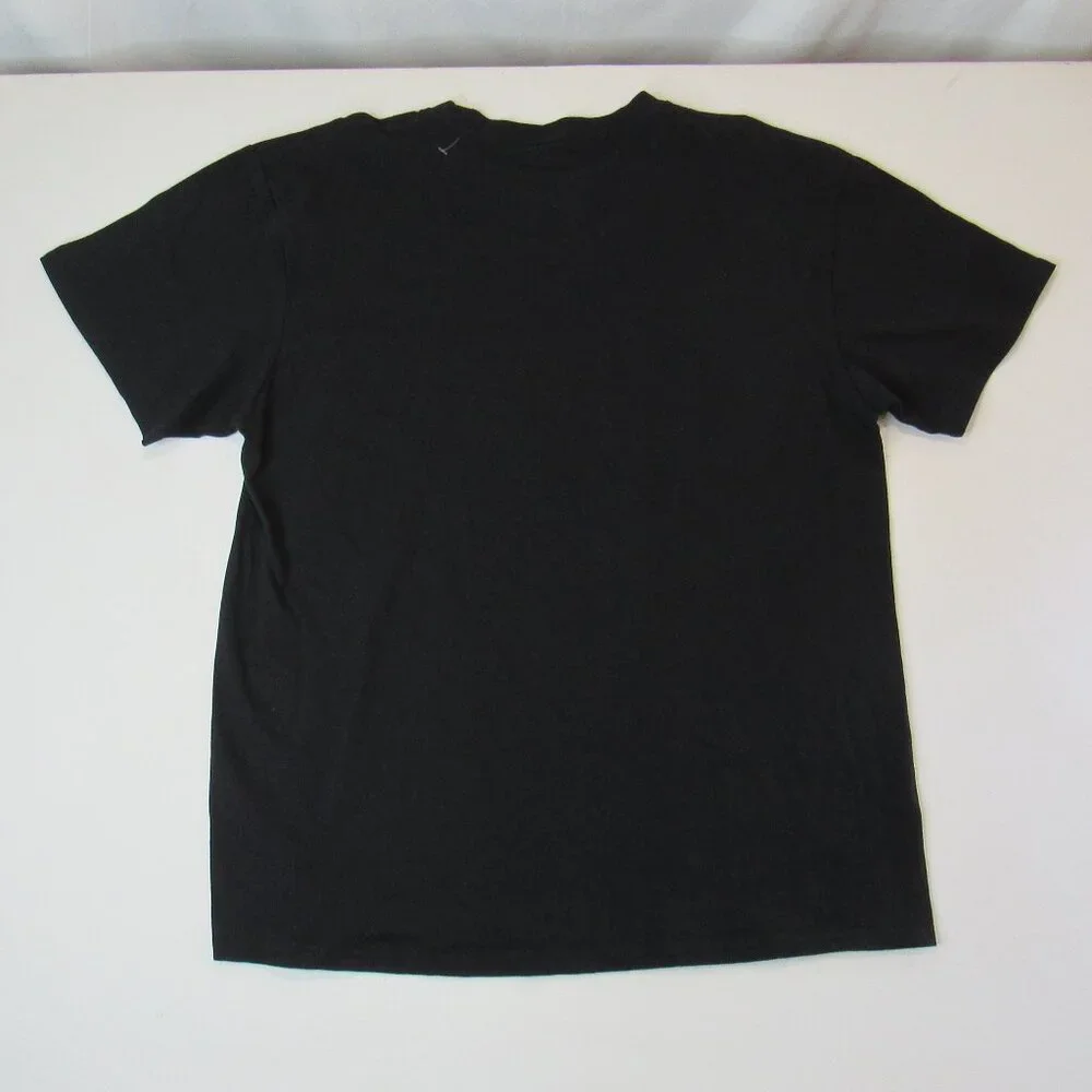LGBTQ Gay Pride Rainbow Heart LGBT Men's Graphic T-Shirt Black Size L - Picture 2 of 5